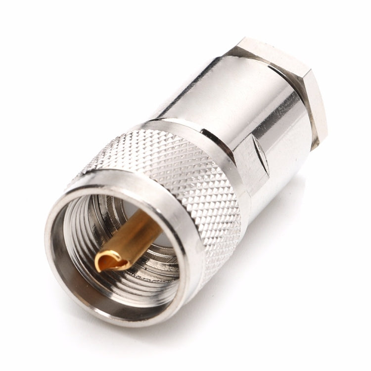 UHF Male PL259 Clamp Adapter UHF Male PL259 Clamp Adapter